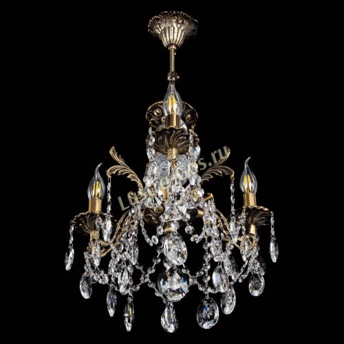 Люстра бронзовая Алфея №3/1 Звездочка в Пензе Гусь Хрустальный