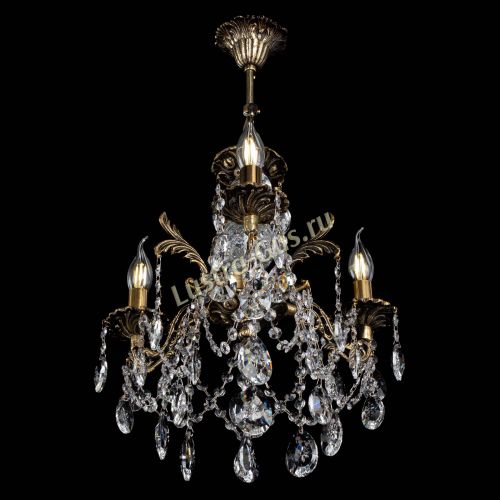 Люстра бронзовая Алфея №3/1 Звездочка в Пензе Гусь Хрустальный