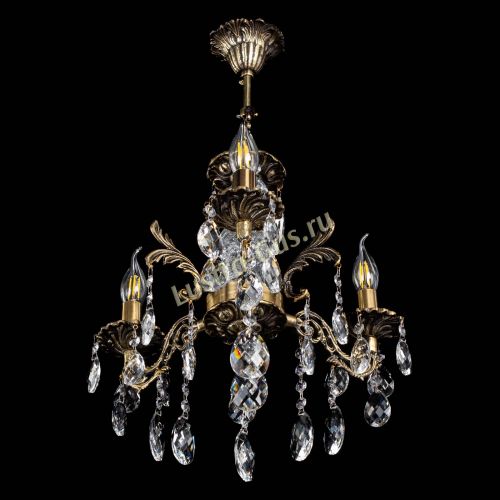 Люстра бронзовая Алфея №3/2 Баден в Пензе Гусь Хрустальный