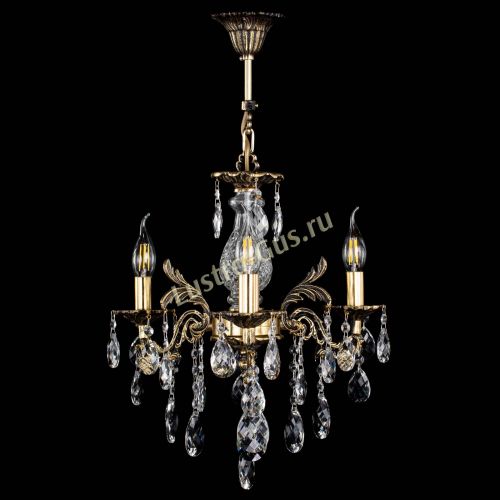 Люстра бронзовая Алфея №3/2 Баден в Пензе Гусь Хрустальный