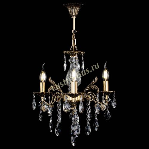 Люстра бронзовая Алфея №3/2 Баден в Пензе Гусь Хрустальный