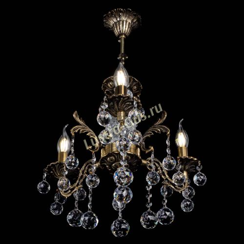 Люстра бронзовая Алфея №3/2 Шар в Пензе Гусь Хрустальный