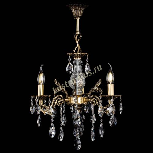 Люстра бронзовая Алфея №3/2 Звездочка в Пензе Гусь Хрустальный