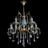 Люстра бронзовая Алфея №5 "Малахит" баден в Пензе