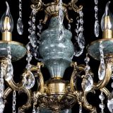 Люстра бронзовая Алфея №5 "Малахит" баден в Пензе