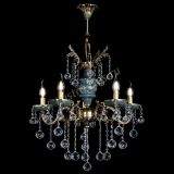 Люстра бронзовая Алфея №5 "Малахит" шар в Пензе