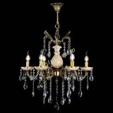 Люстра бронзовая Алфея №6 с камнем шар в Пензе