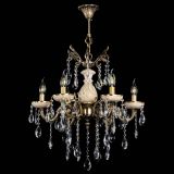 Люстра бронзовая Алфея №6 с камнем шар в Пензе