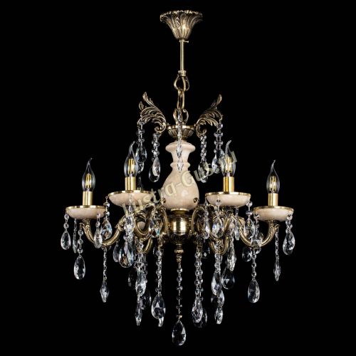 Люстра Алфея №6 с камнем журавлик в Пензе Гусь Хрустальный