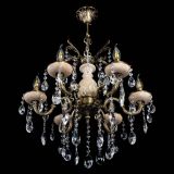 Люстра Алфея №6 с камнем журавлик в Пензе