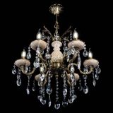 Люстра Алфея №6 с камнем журавлик в Пензе