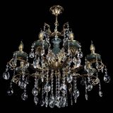 Люстра бронзовая Алфея Малахит №8 баден в Пензе Люстра бронзовая Алфея Малахит №8 баден в Пензе