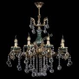 Люстра бронзовая Алфея Малахит №8 шар в Пензе