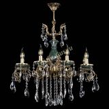 Люстра бронзовая Алфея Малахит №8 журавлик в Пензе