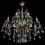 Люстра бронзовая Алфея Малахит №8 журавлик в Пензе