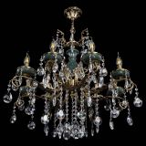 Люстра бронзовая Алфея Малахит №8 звездочка в Пензе