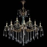 Люстра бронзовая Алфея Малахит №12 баден в Пензе