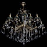 Люстра бронзовая Алфея Малахит №12 шар в Пензе Люстра бронзовая Алфея Малахит №12 шар в Пензе