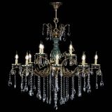 Люстра бронзовая Алфея Малахит №12 журавлик в Пензе Люстра бронзовая Алфея Малахит №12 журавлик в Пензе