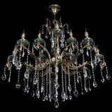 Люстра бронзовая Алфея Малахит №12 журавлик в Пензе Люстра бронзовая Алфея Малахит №12 журавлик в Пензе