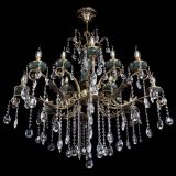 Люстра бронзовая Алфея Малахит №12 звездочка в Пензе