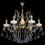 Люстра бронзовая Алфея Оникс №6/2 шар в Пензе