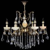 Люстра бронзовая Алфея Оникс №6/2 звездочка в Пензе