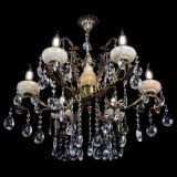 Люстра бронзовая Алфея Оникс №6/2 звездочка в Пензе