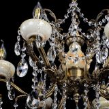 Люстра бронзовая Алфея Оникс №6 шар в Пензе