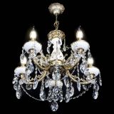 Люстра бронзовая Атланта из мрамора Баден №5/3 в Пензе