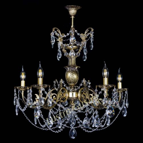 Люстра бронзовая Делия №5 баден в Пензе Гусь Хрустальный