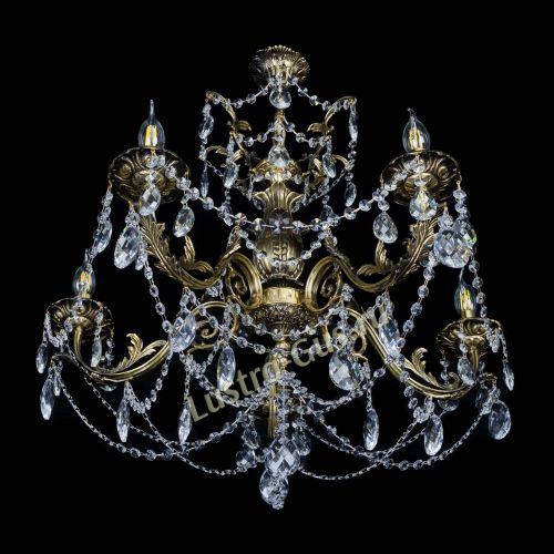 Люстра бронзовая Делия №5 баден в Пензе Гусь Хрустальный