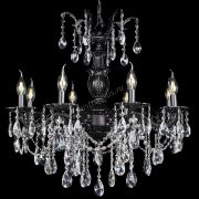 Люстра бронзовая Делия №8 журавлик черная