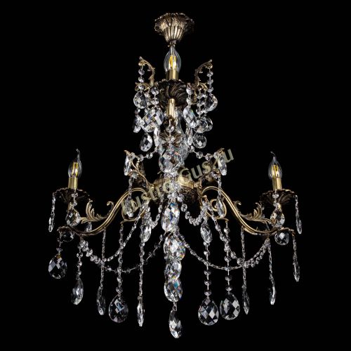 Люстра бронзовая Кассандра Алфея №3/1 баден в Пензе Гусь Хрустальный