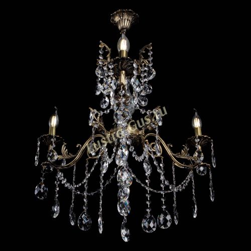 Люстра бронзовая Кассандра Алфея №3/1 баден в Пензе Гусь Хрустальный