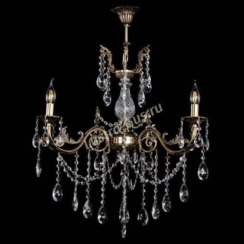 Люстра бронзовая Кассандра Алфея №3/1 журавлик в Пензе Гусь Хрустальный