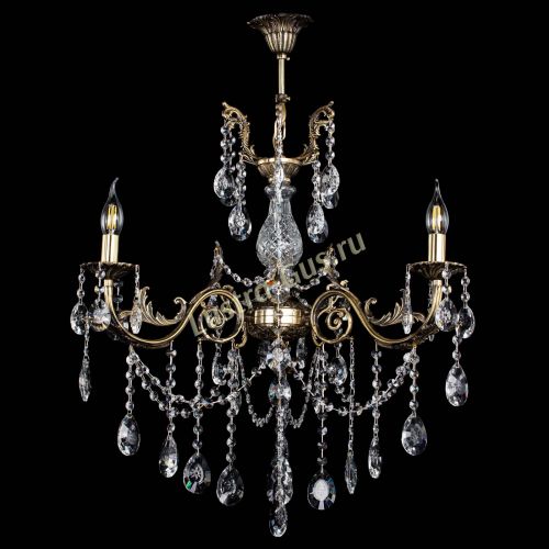 Люстра бронзовая Кассандра Алфея №3/1 звездочка в Пензе Гусь Хрустальный