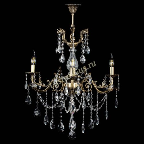 Люстра бронзовая Кассандра Алфея №3/1 звездочка в Пензе Гусь Хрустальный