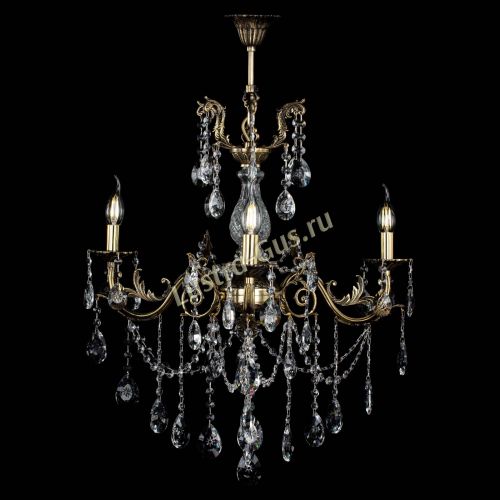 Люстра бронзовая Кассандра Алфея №3/1 звездочка в Пензе Гусь Хрустальный