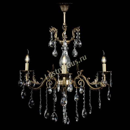 Люстра бронзовая Кассандра Алфея №3/2 баден в Пензе Гусь Хрустальный