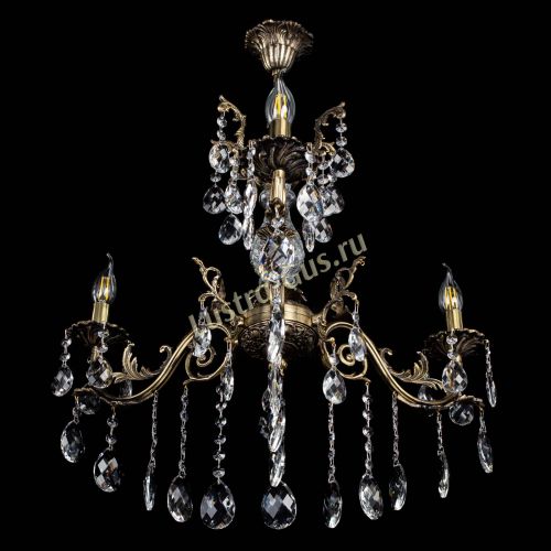 Люстра бронзовая Кассандра Алфея №3/2 баден в Пензе Гусь Хрустальный