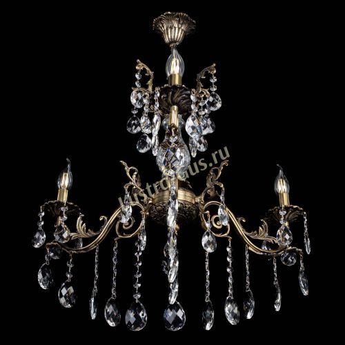 Люстра бронзовая Кассандра Алфея №3/2 баден в Пензе Гусь Хрустальный