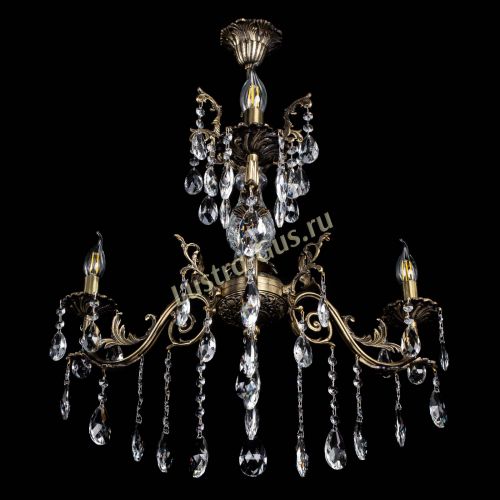 Люстра бронзовая Кассандра Алфея №3/2 журавлик в Пензе Гусь Хрустальный