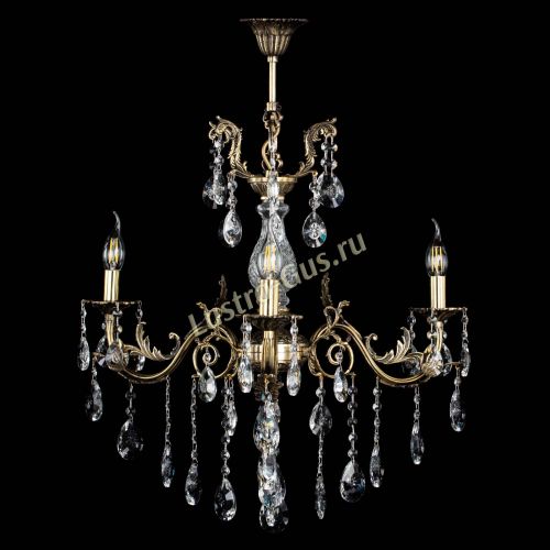 Люстра бронзовая Кассандра Алфея №3/2 звездочка в Пензе Гусь Хрустальный