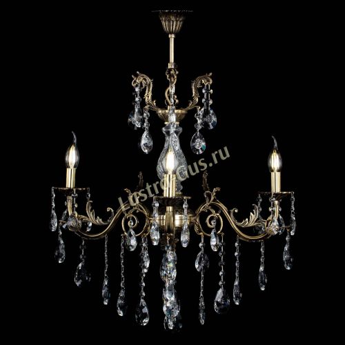 Люстра бронзовая Кассандра Алфея №3/2 звездочка в Пензе Гусь Хрустальный