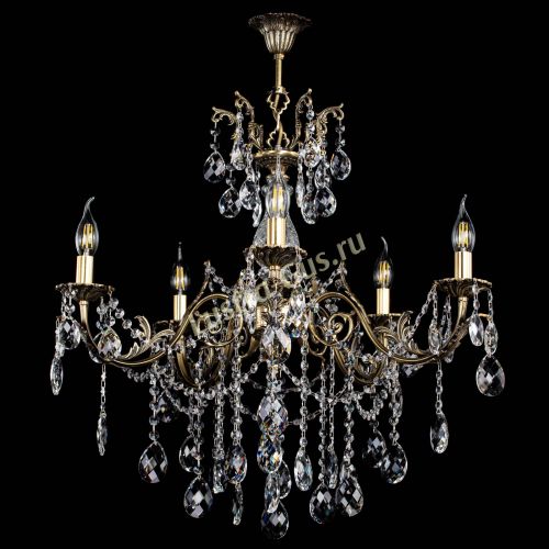 Люстра бронзовая Кассандра Алфея №5/1 баден в Пензе Гусь Хрустальный