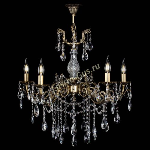 Люстра бронзовая Кассандра Алфея №5/1 журавлик в Пензе Гусь Хрустальный