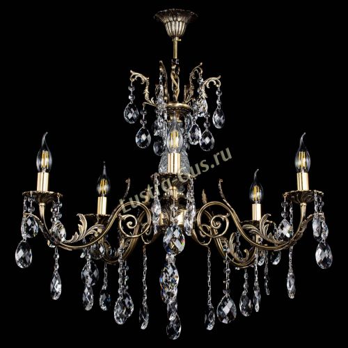 Люстра бронзовая Кассандра Алфея №5/2 баден в Пензе Гусь Хрустальный