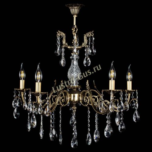 Люстра бронзовая Кассандра Алфея №5/2 журавлик в Пензе Гусь Хрустальный