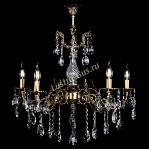 Люстра бронзовая Кассандра Алфея №5/2 звездочка в Пензе Гусь Хрустальный